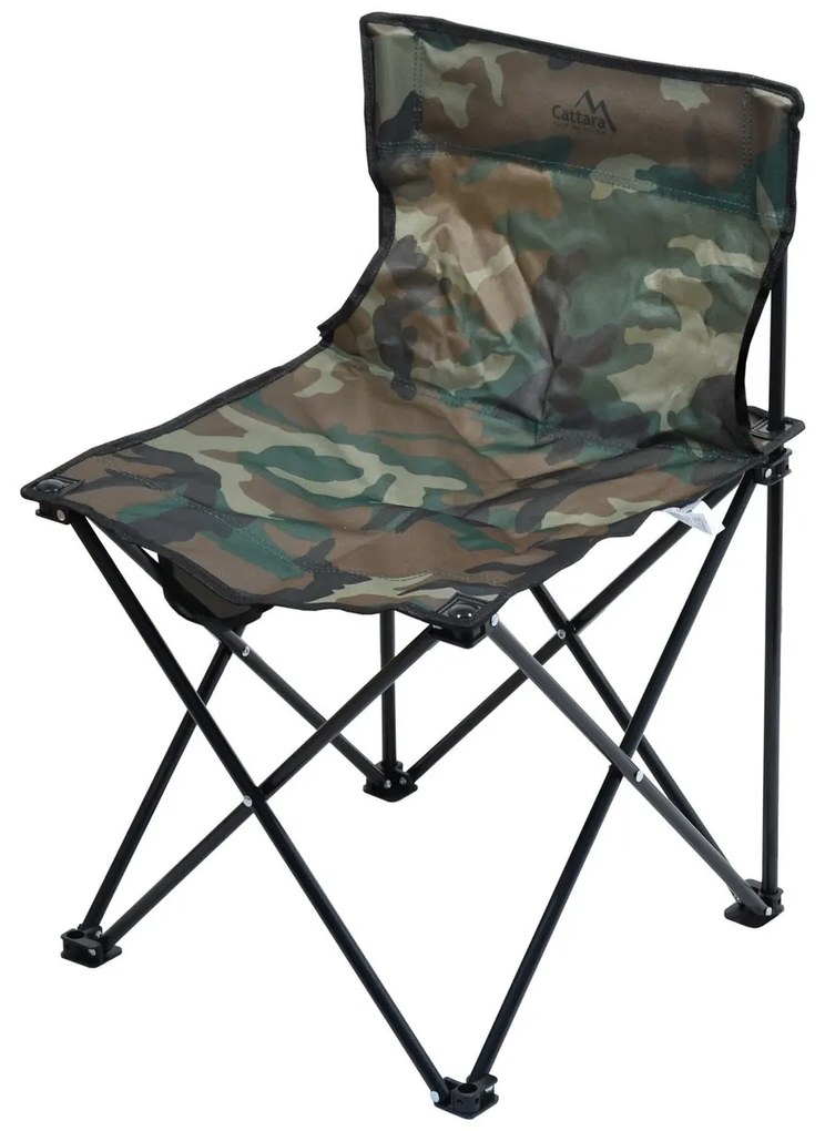 Cattara Scaun pliant de camping Lipari army, 45 x45 x 70 cm