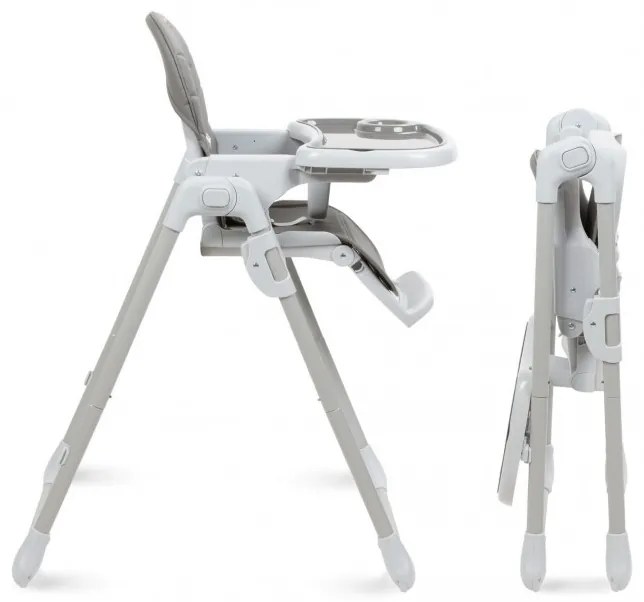 Scaun de masa multifunctional Kidwell BENO - Gray