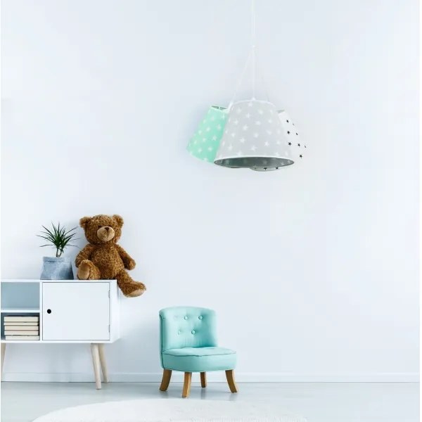 Brilagi - Lustră pe cablu CARPI 3xE27/60W/230V