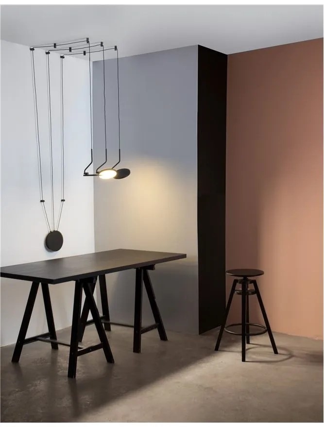 Lustra LED cu pendule ajustabile design ultra-modern LUCCELO NVL-9190130