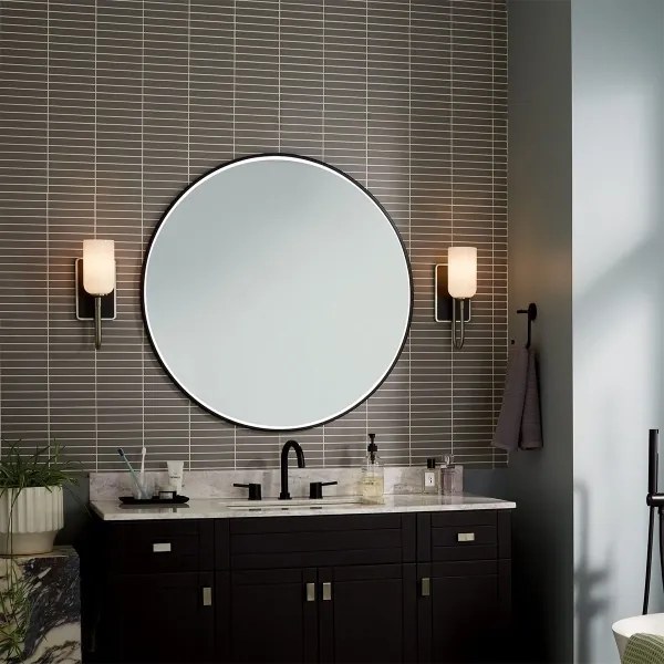 Kichler KL-SOLIA-1W-BNB - Aplica LED pentru baie SOLIA 1xG9/3W/230V IP44 crom