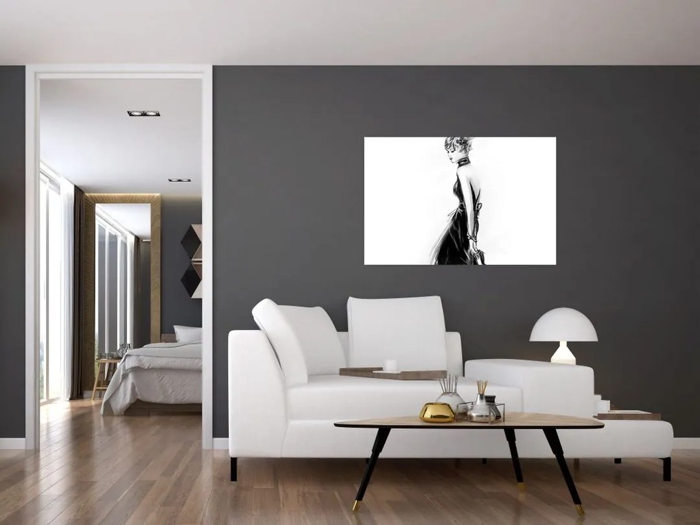 Tablou - Ilusție de modă (90x60 cm)