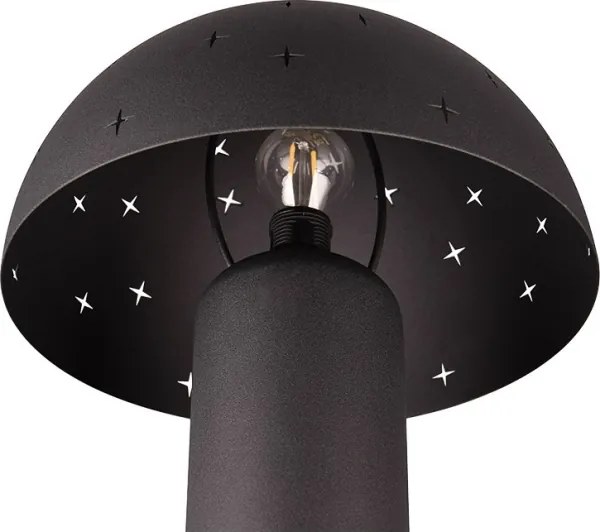 Reality - Lampă de masă SETA 1xE14/28W/230V neagră