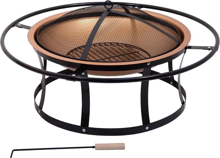 Coș pentru foc, cu capac Cattara Etna, ø 61 cm