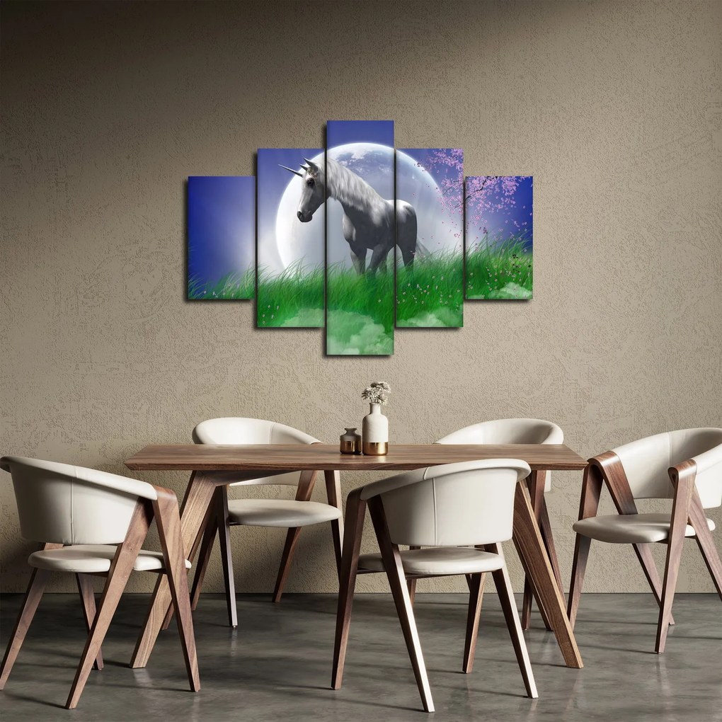 Tablou cu unicorn (150x105 cm)