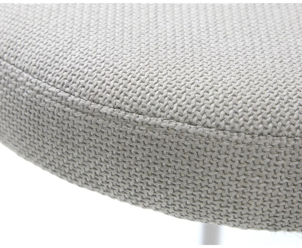 Scaun crem din metal Pelican – Unique Furniture