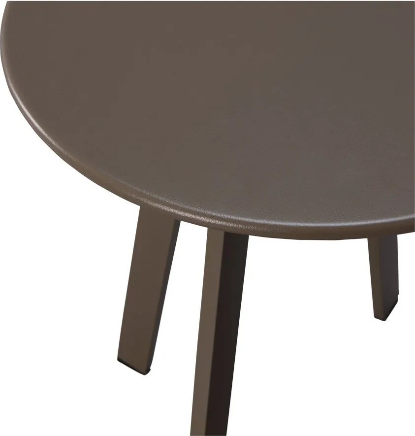 Măsuță de grădină rotundă din metal ø 40 cm Fer – WOOOD