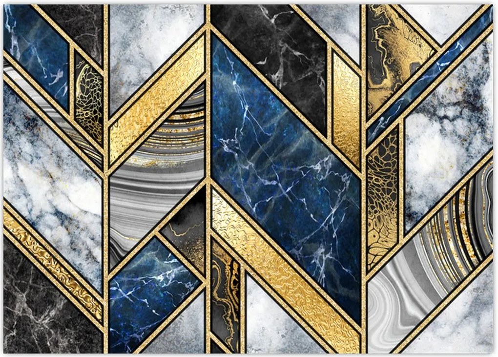 Tablou abstracției artistice (70x50 cm)