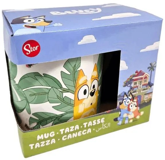 Bluey Leaves ceașcă din porțelan 235 ml (8 oz) Cutie Cadou