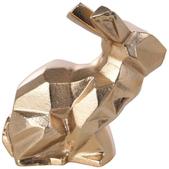 Decorațiune metalică Eglo 427007 NOLALU 17,5x16 cm iepure/auriu