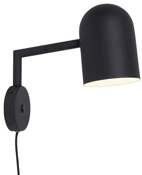 Aplica de perete design nordic Marseille black