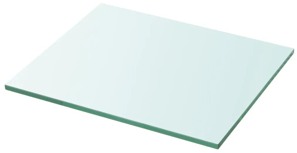 243810 vidaXL Raft din sticlă transparentă, 30 x 25 cm