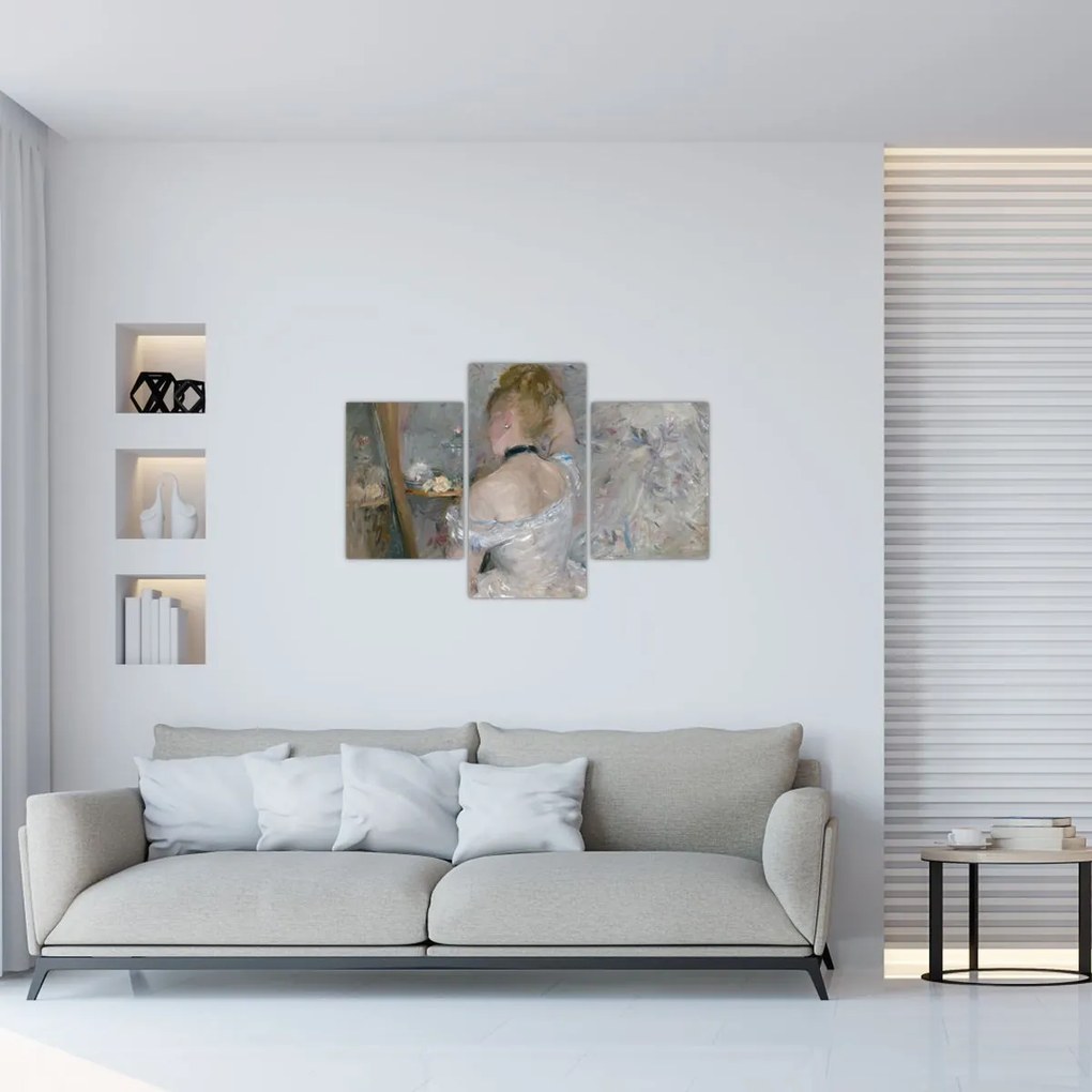 Tablou - Berthe Morisot, Woman at Her Toilette, reproducere (90x60 cm)