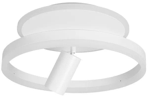 Plafonieră LED/38W/230V + 1xGU10/30W, alb