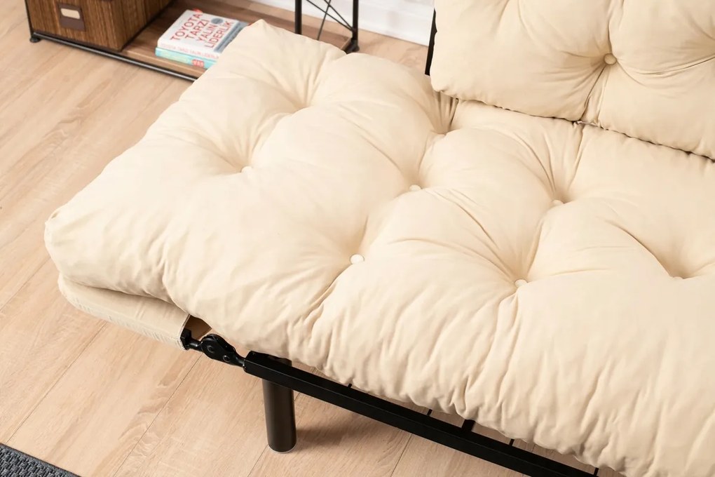 Canapea extensibilă Nitta Cream