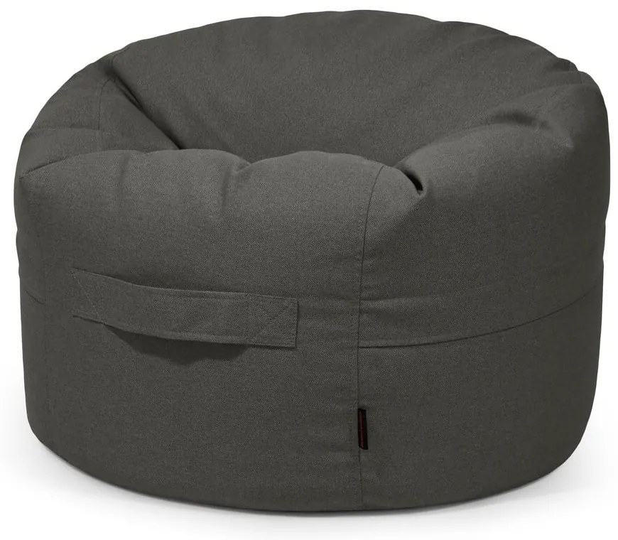 Fotoliu puf pentru copii gri închis Roll 80 – SLOWDOWN