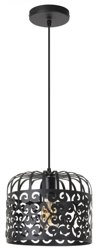 Pendul design clasic ALESSANDRA negru mat 2156 RX