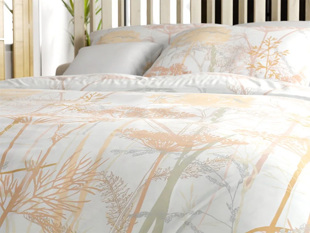 Lenjerie de pat din bumbac Renforce CARAWAY crem Dimensiunile lenjeriei: 70 x 90 cm | 140 x 200 cm