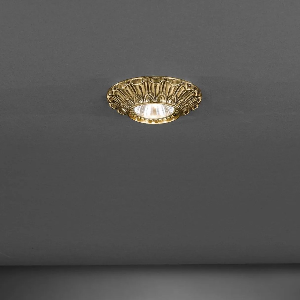 Spot incastrabil design clasic din alama SPOT 1077