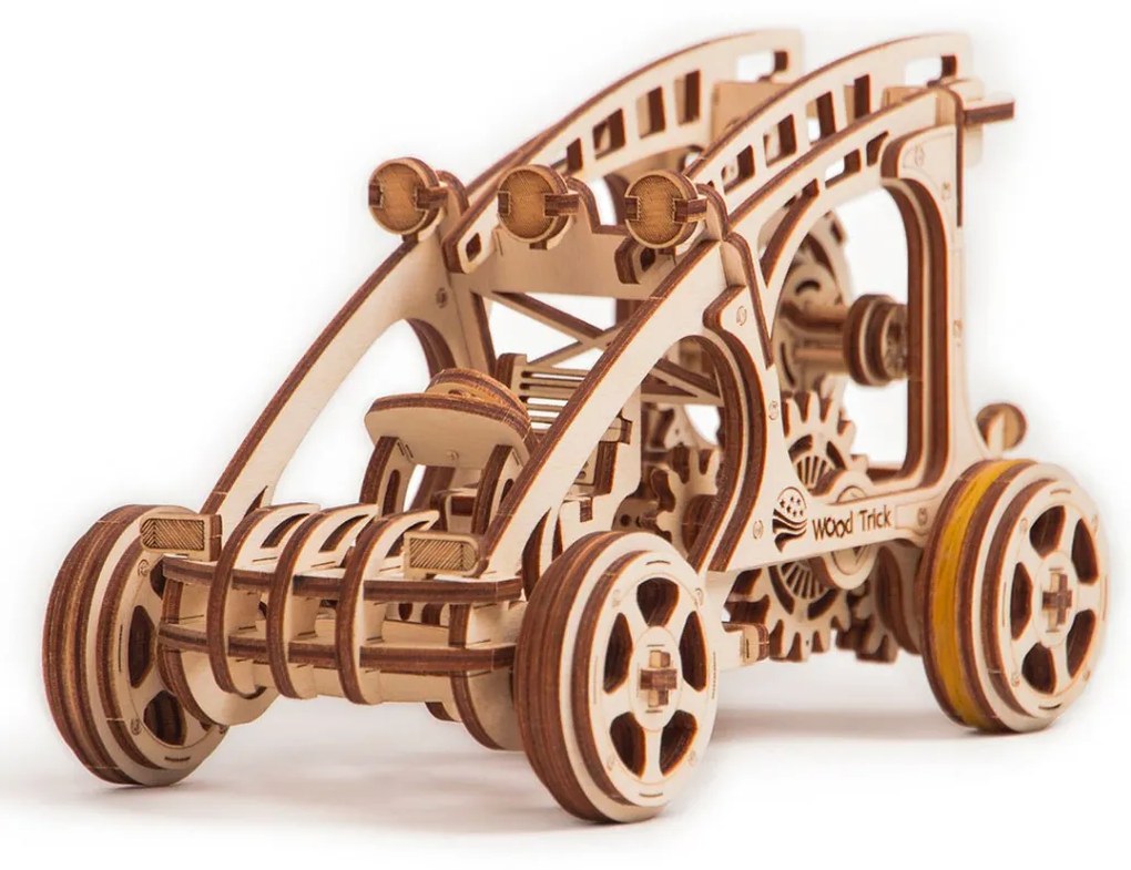 Puzzle 3D din lemn masina Buggy