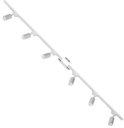 Spot în sistem de șină Zuma Line 3046 TUBE 6xGU10/35W/230V alb