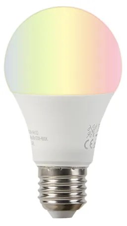 Lampă modernă cu arc inteligent cupru, inclusiv A60 Wifi - Arc Basic