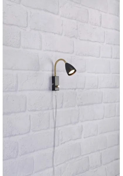 Aplică dimabilă Markslöjd 106589 CIRO 1xGU10/7W/230V negru