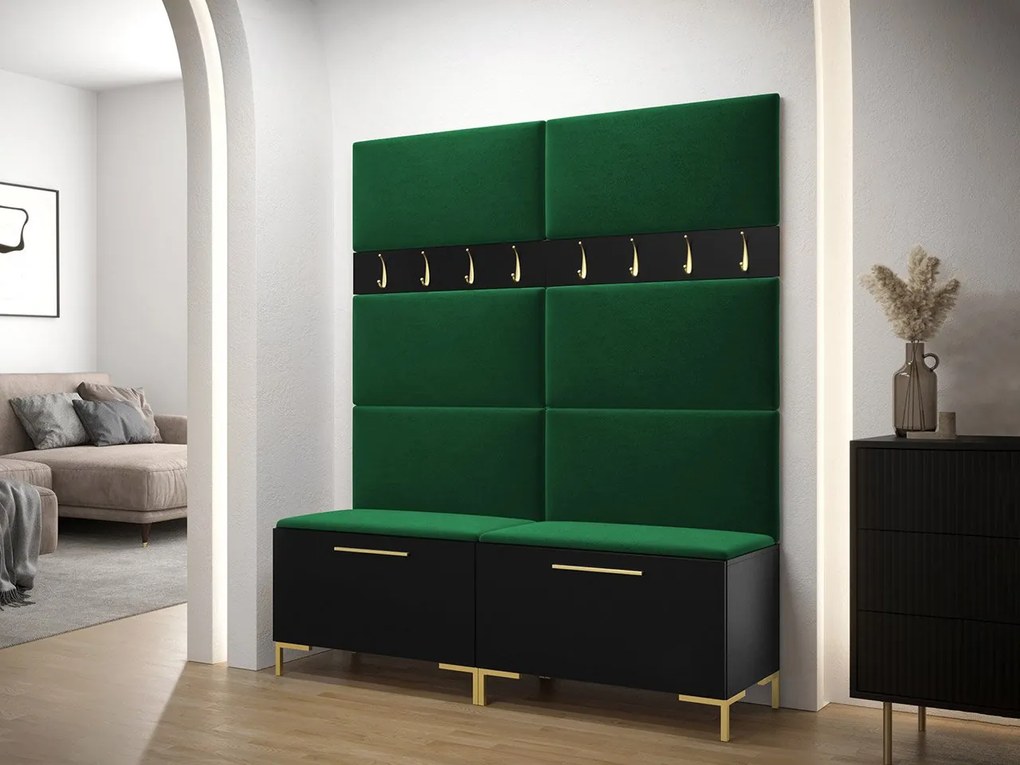 Set mobilier hol II (Negru + Manila 35). 1060418