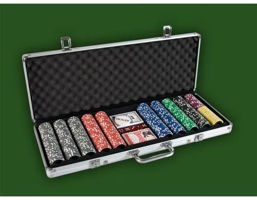 Set de poker - 500 de jetoane laser Ultim
