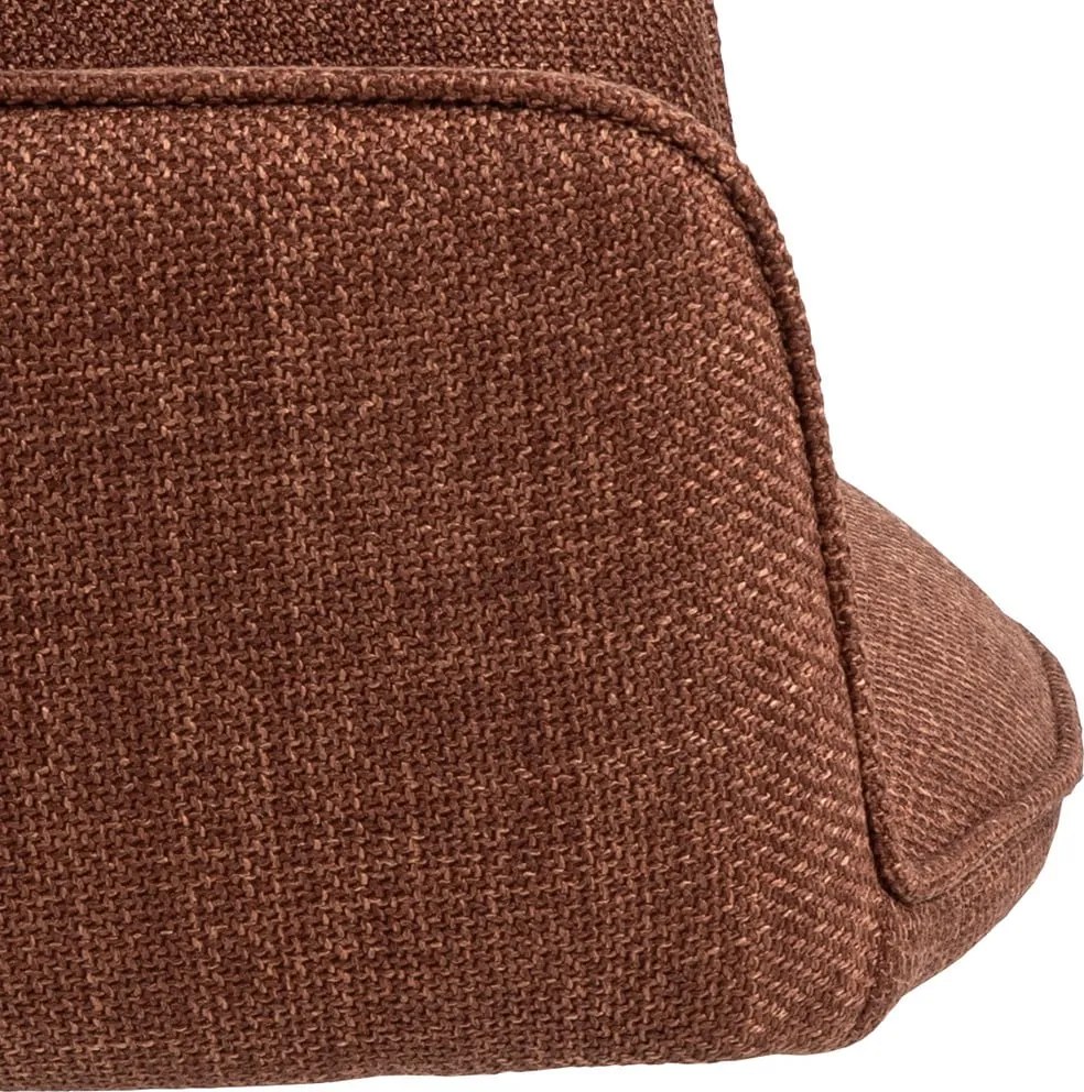 Set de scaune de sufragerie cărămiziu cu cotiere 2 buc. tapițat Glenda – Actona