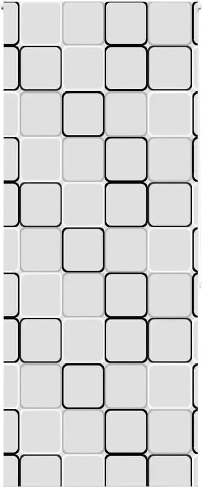 vidaXL Jaluzea cu rolă de duș 90x240 cm lățime material 86 cm