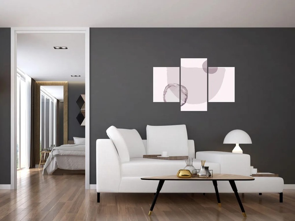 Tablou - Minimalism violet N⁰2 (90x60 cm)