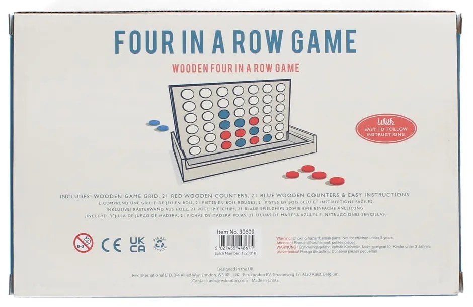 Joc 4 în linie Four in a Row game set – Rex London