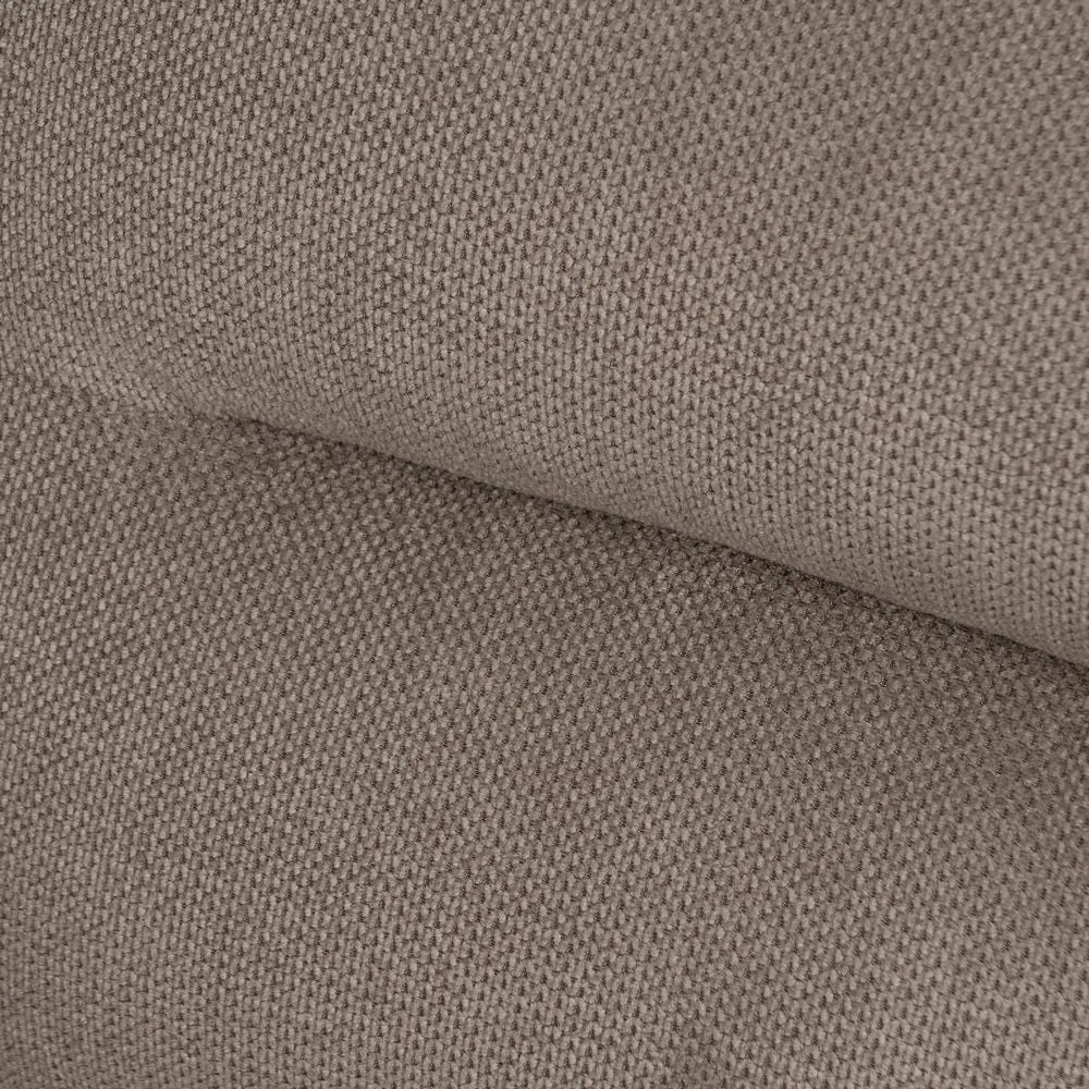 Fotoliu taupe cu tapițerie din chenille Classic – Ixia