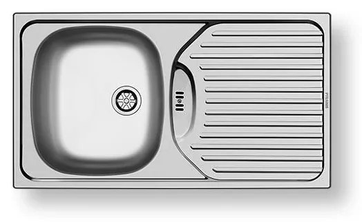 Chiuvetă de bucătărie Pyramis 100139001 ET78 78x43,5 cm satin