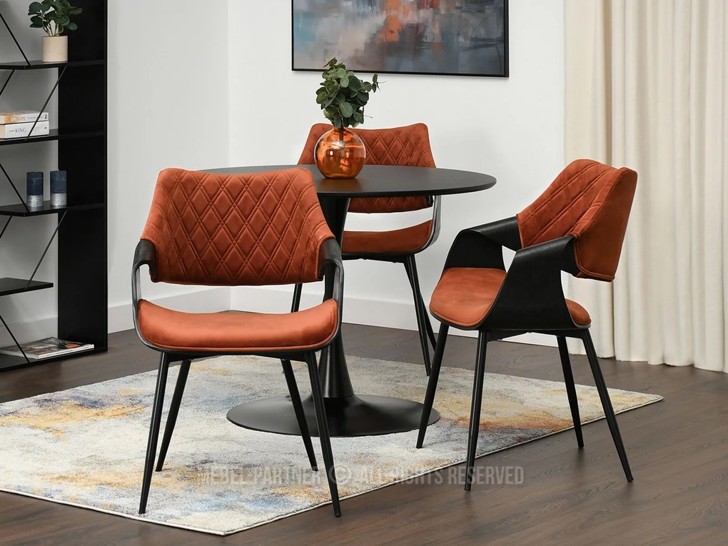 Scaun Rolf K (negru). 1111250