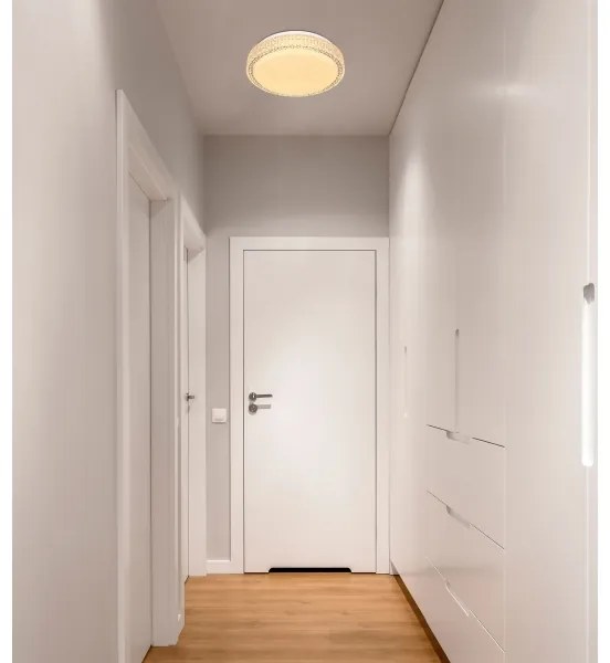 Globo 41749-12 - Plafonier LED OVI 12W 230V