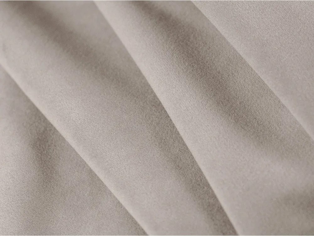 Canapea bej extensibilă cu tapițerie din catifea 209 cm Shannon – Cosmopolitan Design