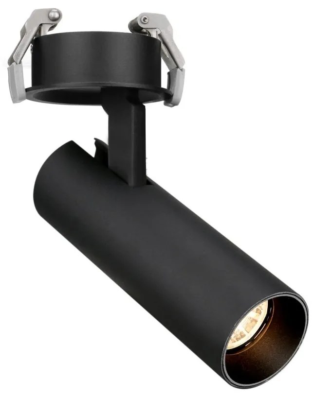 Spot LED directionabil incastrabil tavan fals SHINEMAKER negru