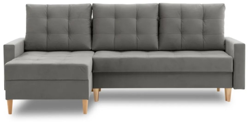 Supermobel Canapea extensibilă de colț AVALON, 227x92x148, kronos 09, stanga