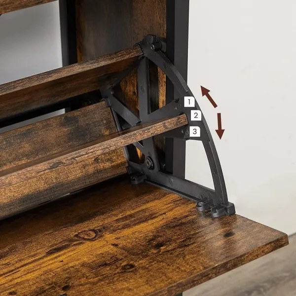 Pantofar FIRA maro/negru