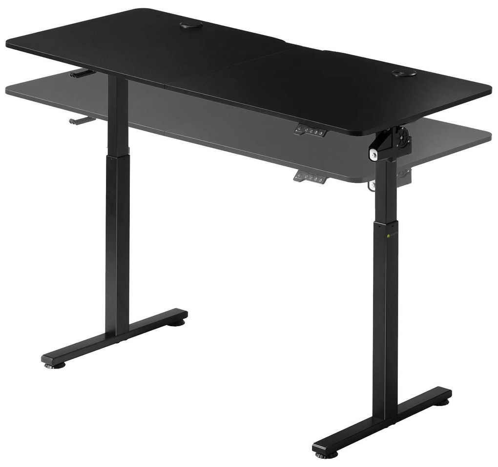 Jusky Masa de birou 140x60cm - neagra
