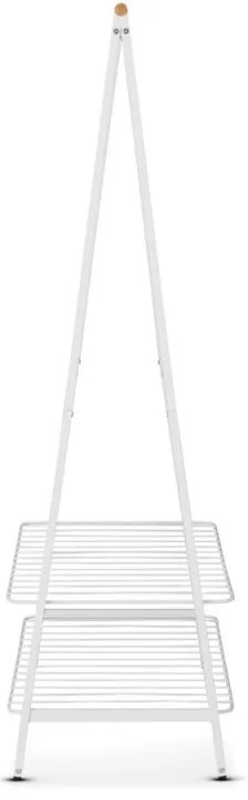 Suport multifunctional pentru haine Brabantia Linn 1008930, Otel, Alb