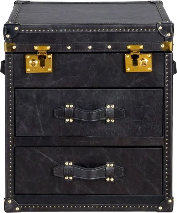 Cufar LUX design italian Black leather