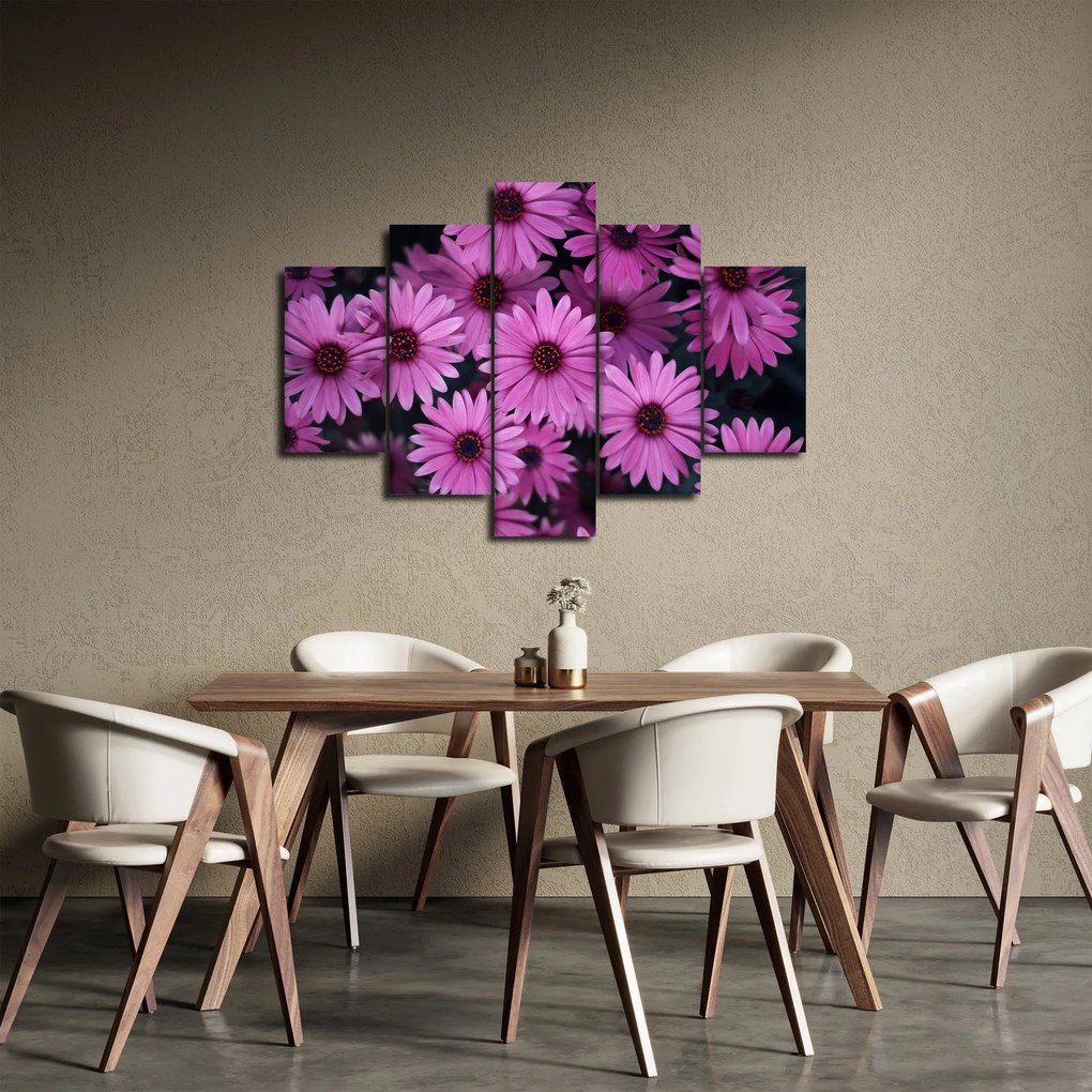 Tablou cu florile roz (150x105 cm)