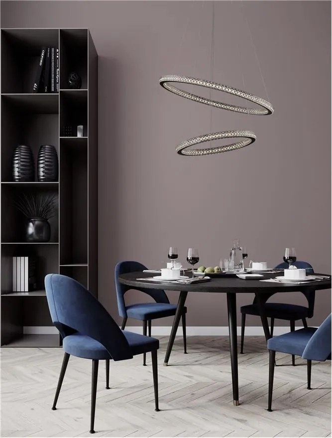 Lustra LED suspendata moderna design elegant GINEVRA 54W