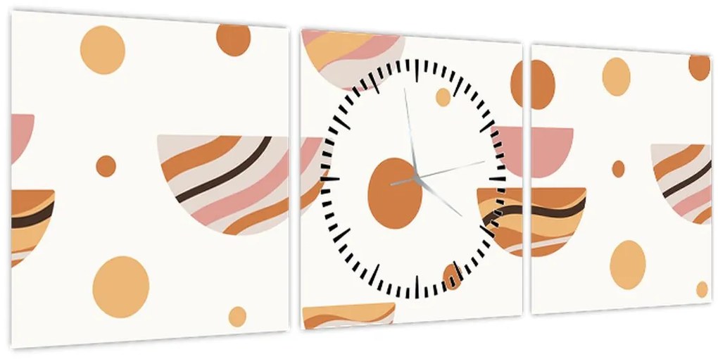 Tablou - Creații de vis N⁰4 (cu ceas) (90x30 cm)