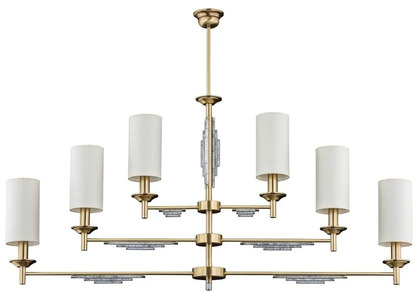 Candelabru 6 brate realizat manual Fellino
