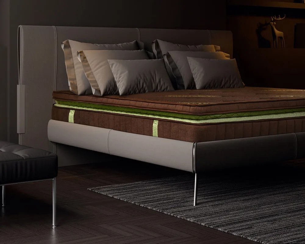 Saltea Bedora Dubai Chocolate Dream 140x200 cm, 28 cm, medie/tare