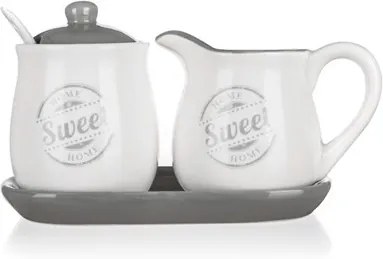 Set cană de lapte și zaharniță Banquet Sweet home , 4 piese